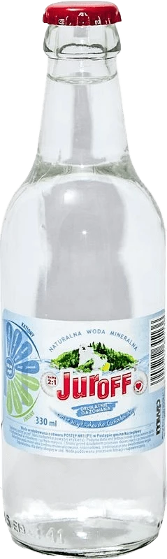 szklana butelka juroff 0,33 litra