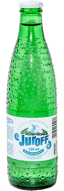 delikatnie gazowana zielona butelka 0,33 litra