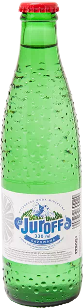 delikatnie gazowana zielona butelka 0,33 litra